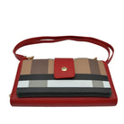 Red-Brown Stylish Vegan Leather Crossbody Purse, This gorgeous Purse is going to be your absolute favorite new purchase! It features with adjustable and detachable handle strap, upper zipper closure, back pocket with zipper closure, and front with magnetic flap cover. Ideal for keeping your money, bank cards, lipstick, and other small essentials in one place. It's versatile enough to carry with different outfits throughout the week.