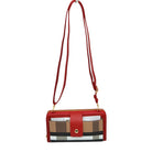 Red-Brown Stylish Vegan Leather Crossbody Purse, This gorgeous Purse is going to be your absolute favorite new purchase! It features with adjustable and detachable handle strap, upper zipper closure, back pocket with zipper closure, and front with magnetic flap cover. Ideal for keeping your money, bank cards, lipstick, and other small essentials in one place. It's versatile enough to carry with different outfits throughout the week.