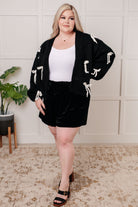 Wrapped in Velvet Shorts - Charming Charlie