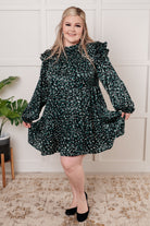 Right As Rain Ruffle Detail Dress - Charming Charlie