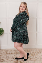 Right As Rain Ruffle Detail Dress - Charming Charlie
