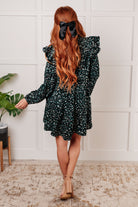 Right As Rain Ruffle Detail Dress - Charming Charlie
