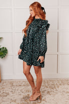 Right As Rain Ruffle Detail Dress - Charming Charlie