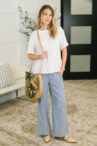 Right At Home Relaxed High Waisted Bottoms - Charming Charlie