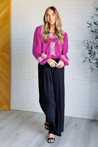 Rodeo Queen Embroidered Blouse - Charming Charlie