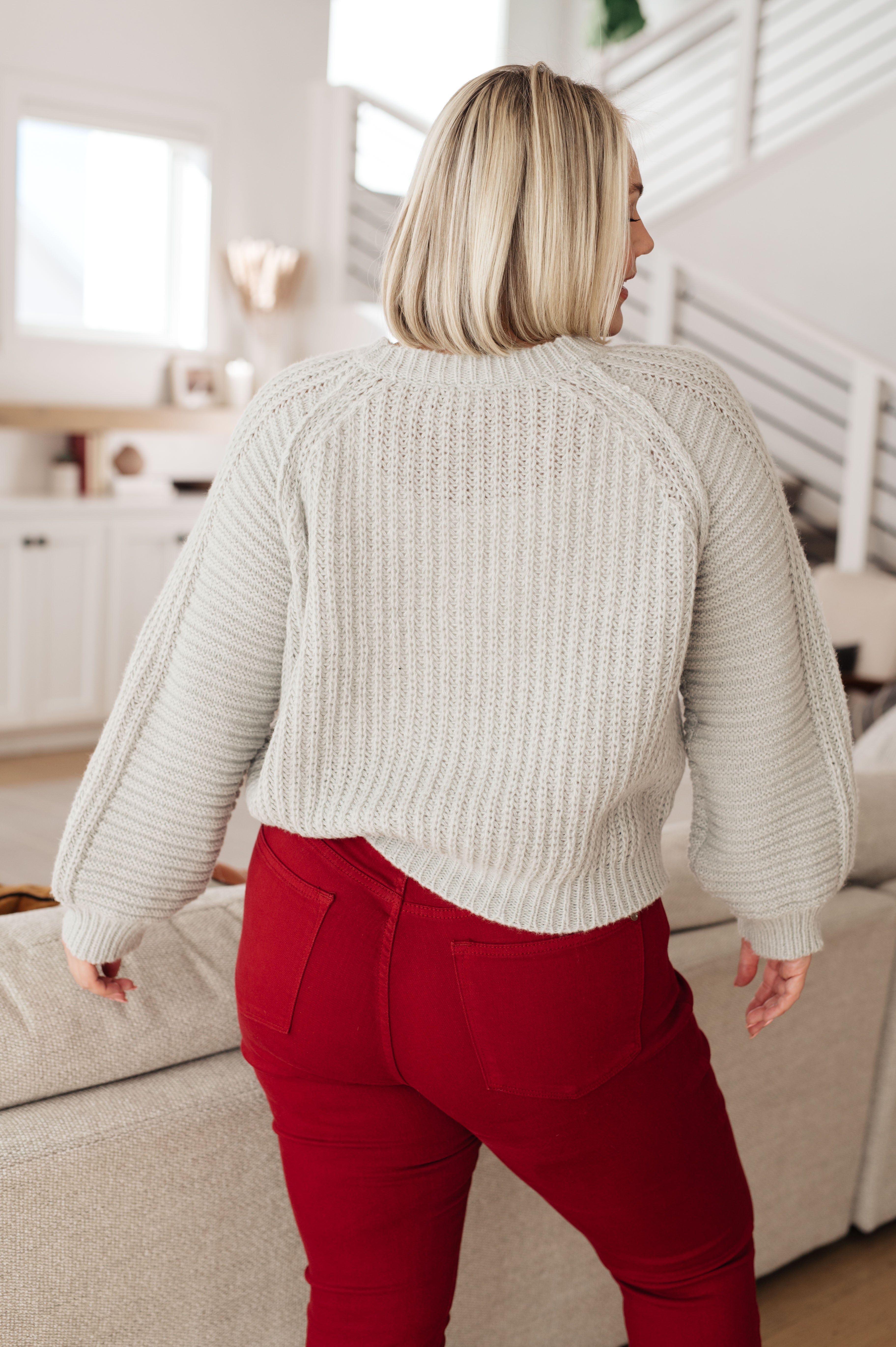 Roll on By Balloon Sleeve Sweater - Charming Charlie