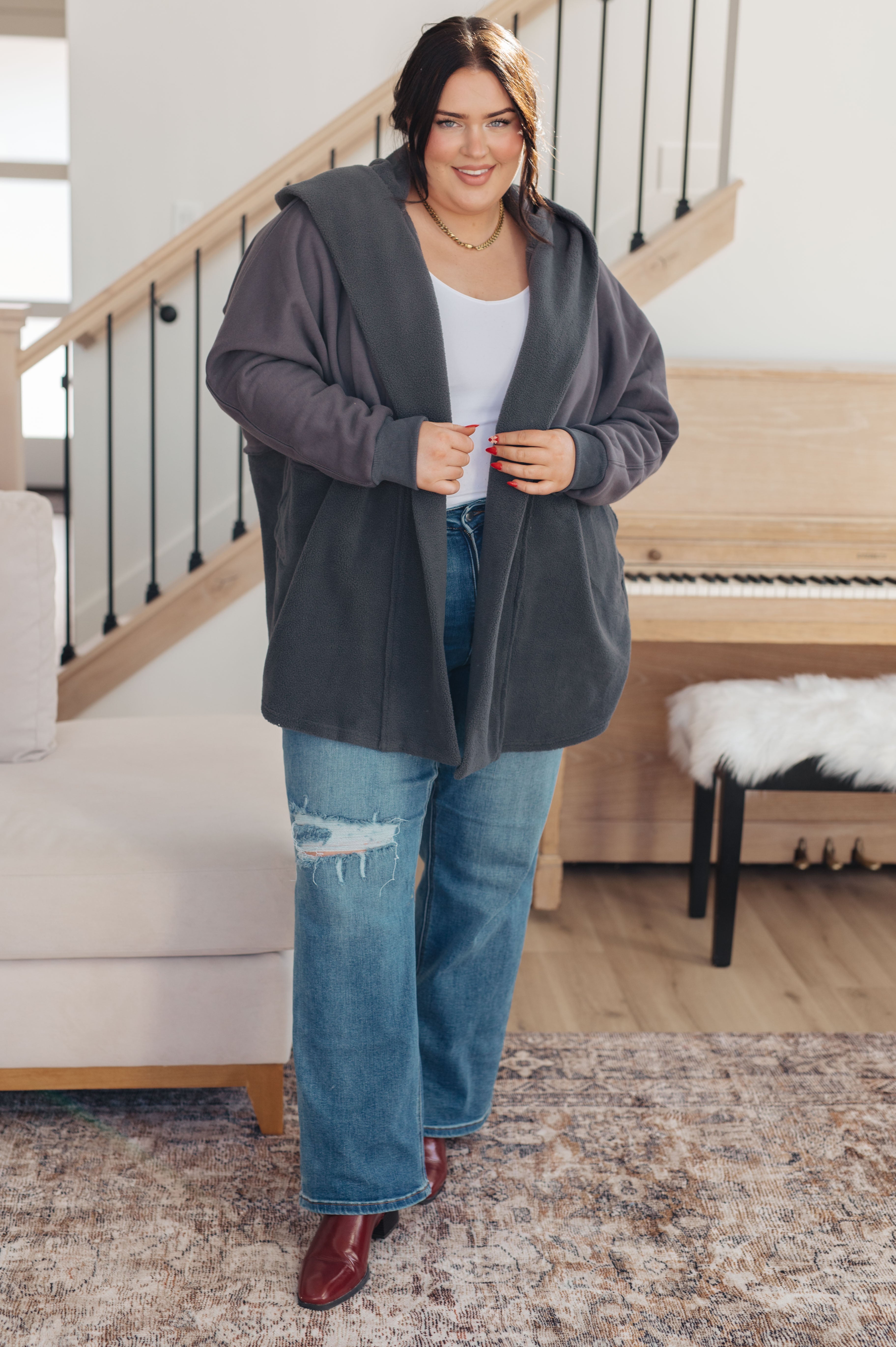 Room For Two Hooded Sweatshirt - Charming Charlie