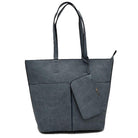 3 In 1 Large Soft Faux Leather Womens Tote Handbags - Charming Charlie