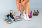Fiera Booties in Black - Charming Charlie