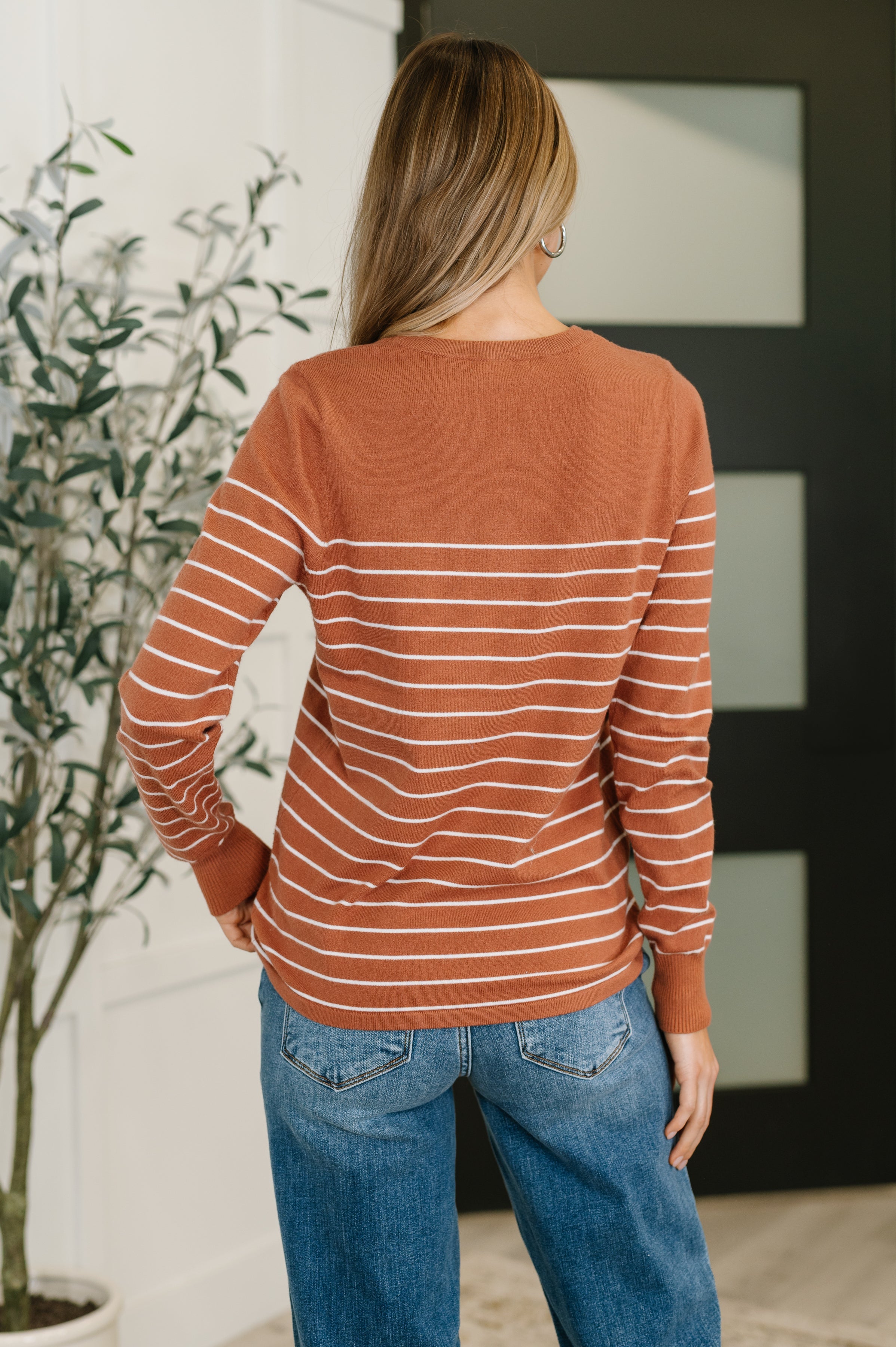 Rust Revival Long Sleeve Knit Top - Charming Charlie