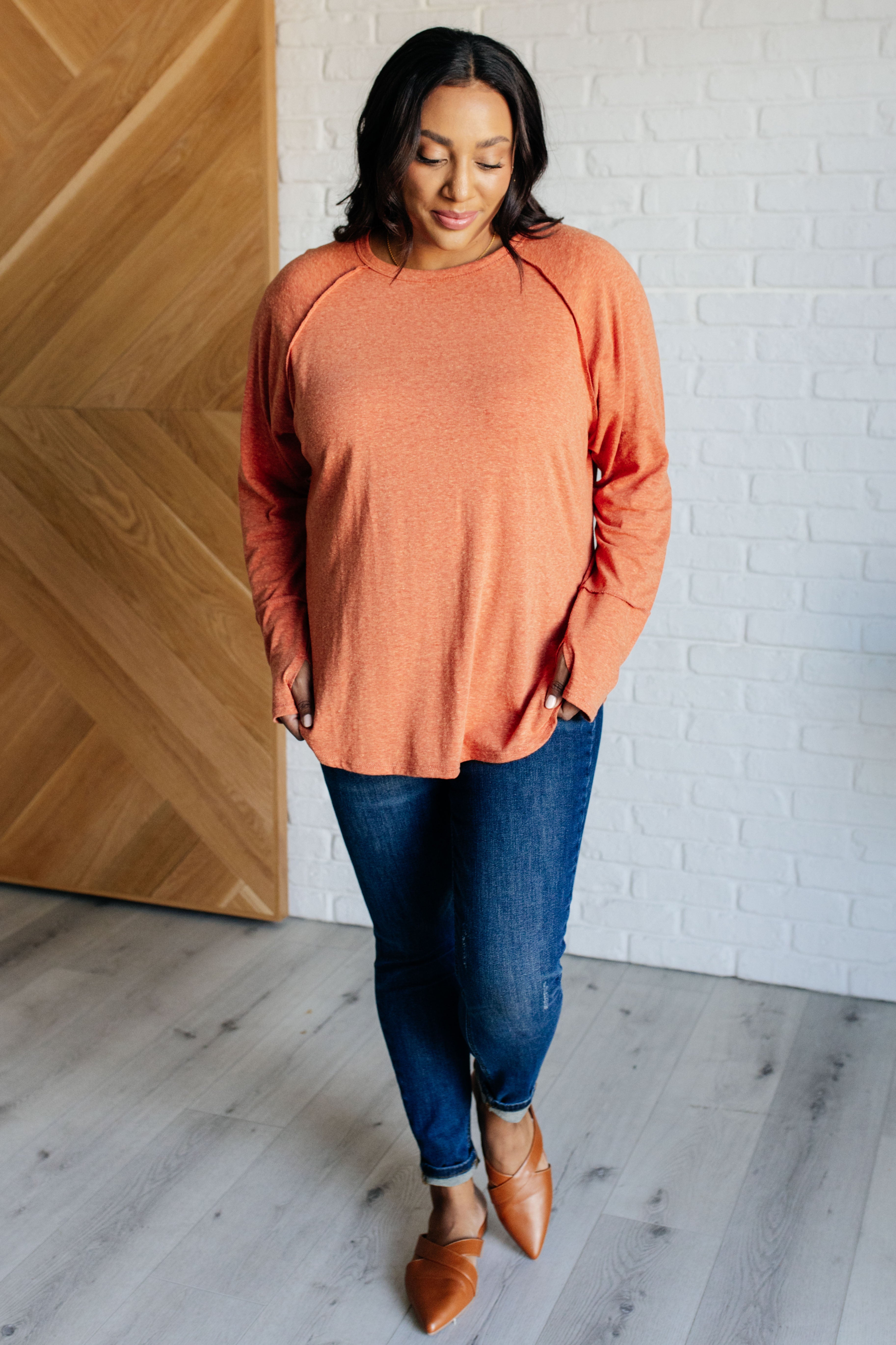 Rustic Charm Long Sleeve Top - Charming Charlie
