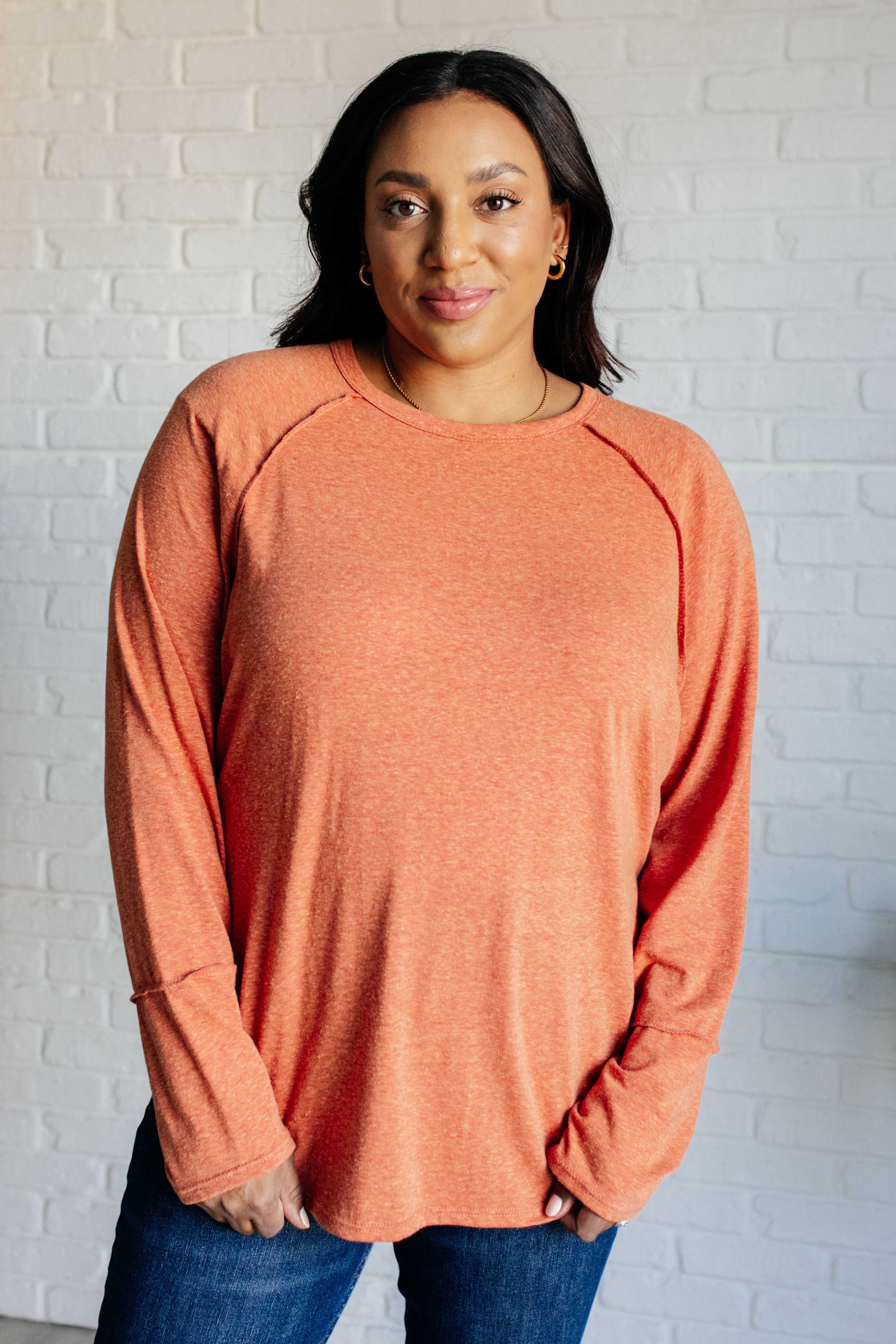 Rustic Charm Long Sleeve Top - Charming Charlie