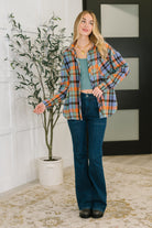 Rustic Rhythm Plaid Button Down - Charming Charlie