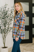 Rustic Rhythm Plaid Button Down - Charming Charlie