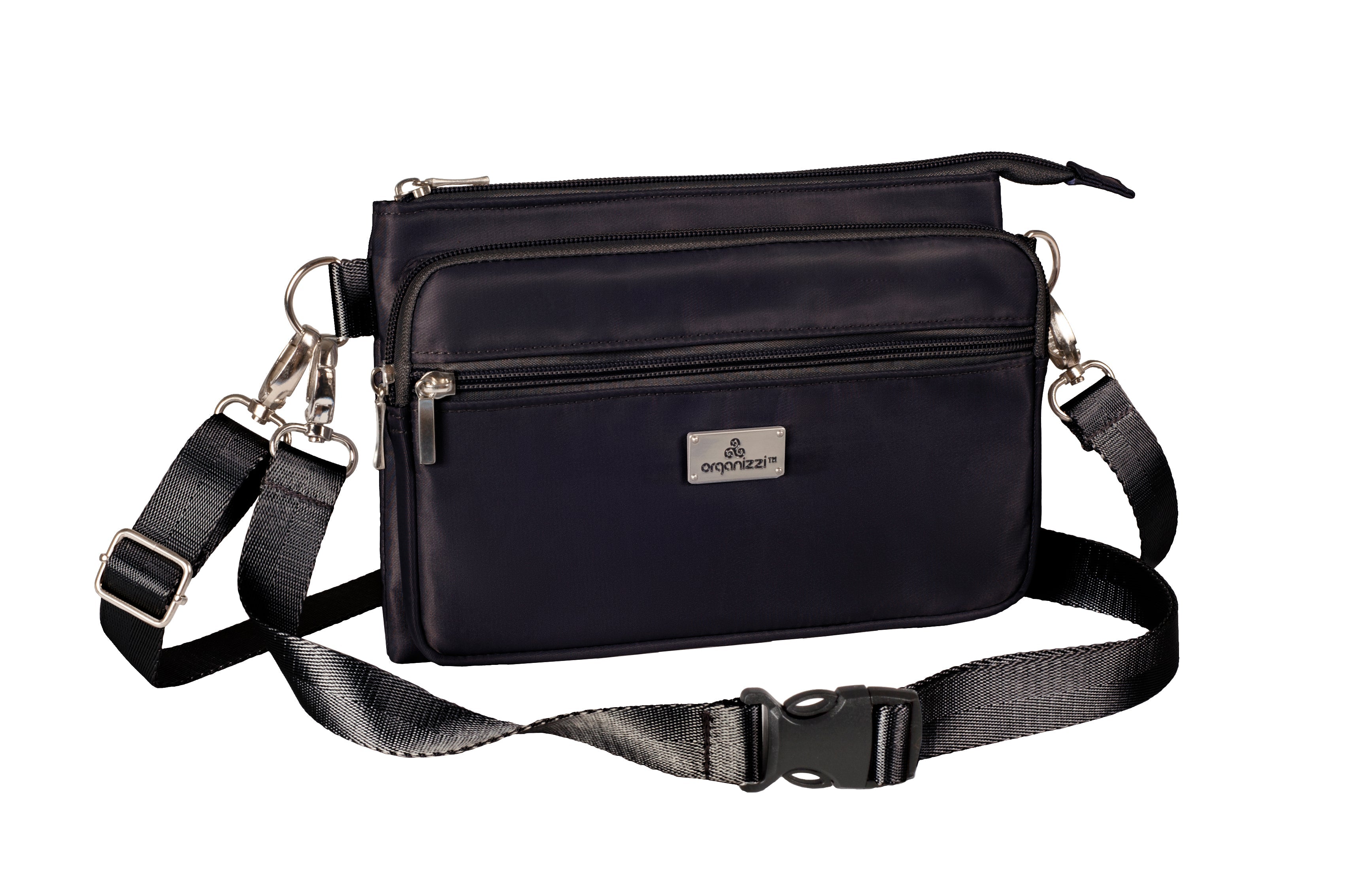 Slim Hipster WaistPack/Crossbody with 2 Straps