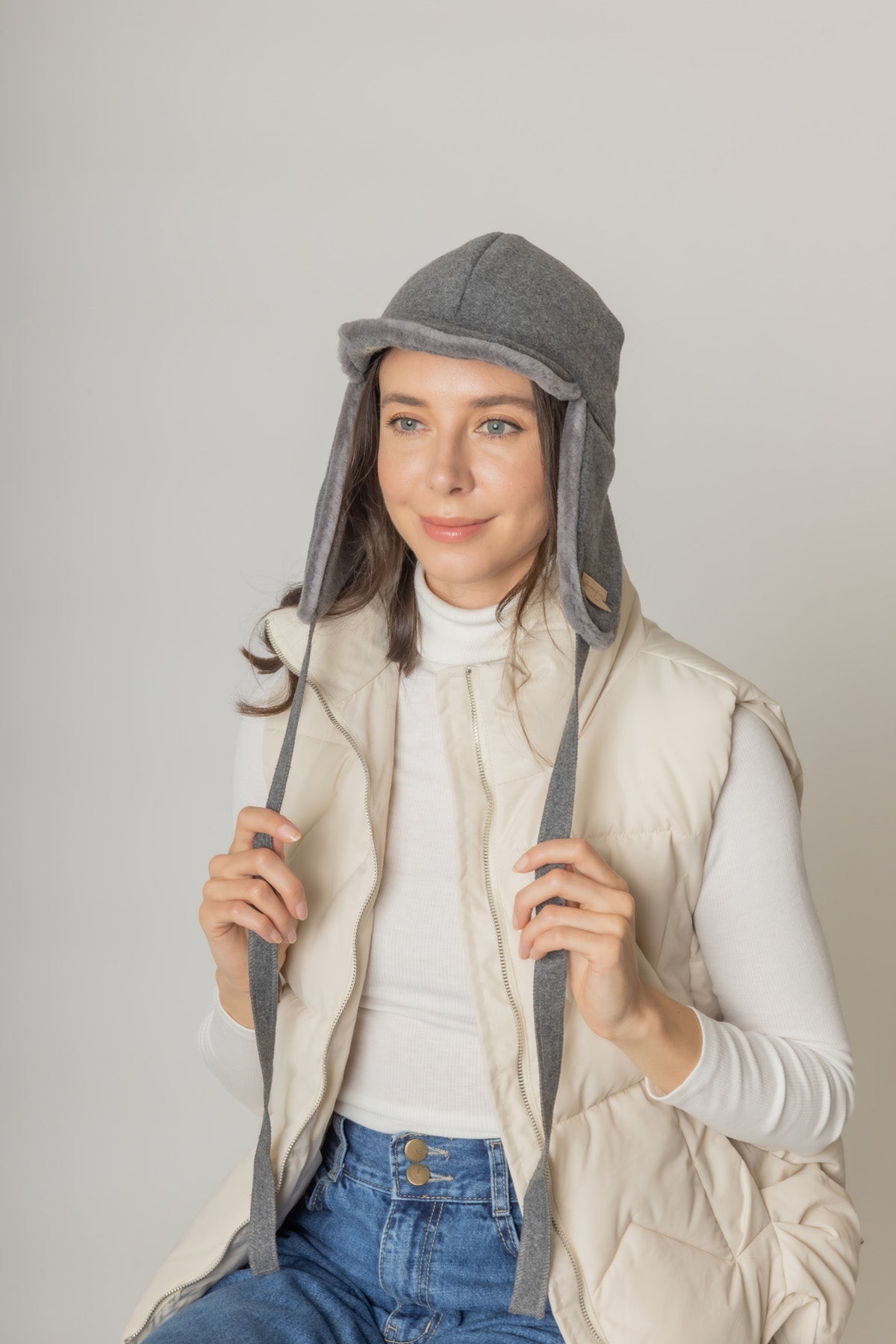 Wool Trapper With Ribbon Closure - Charming Charlie