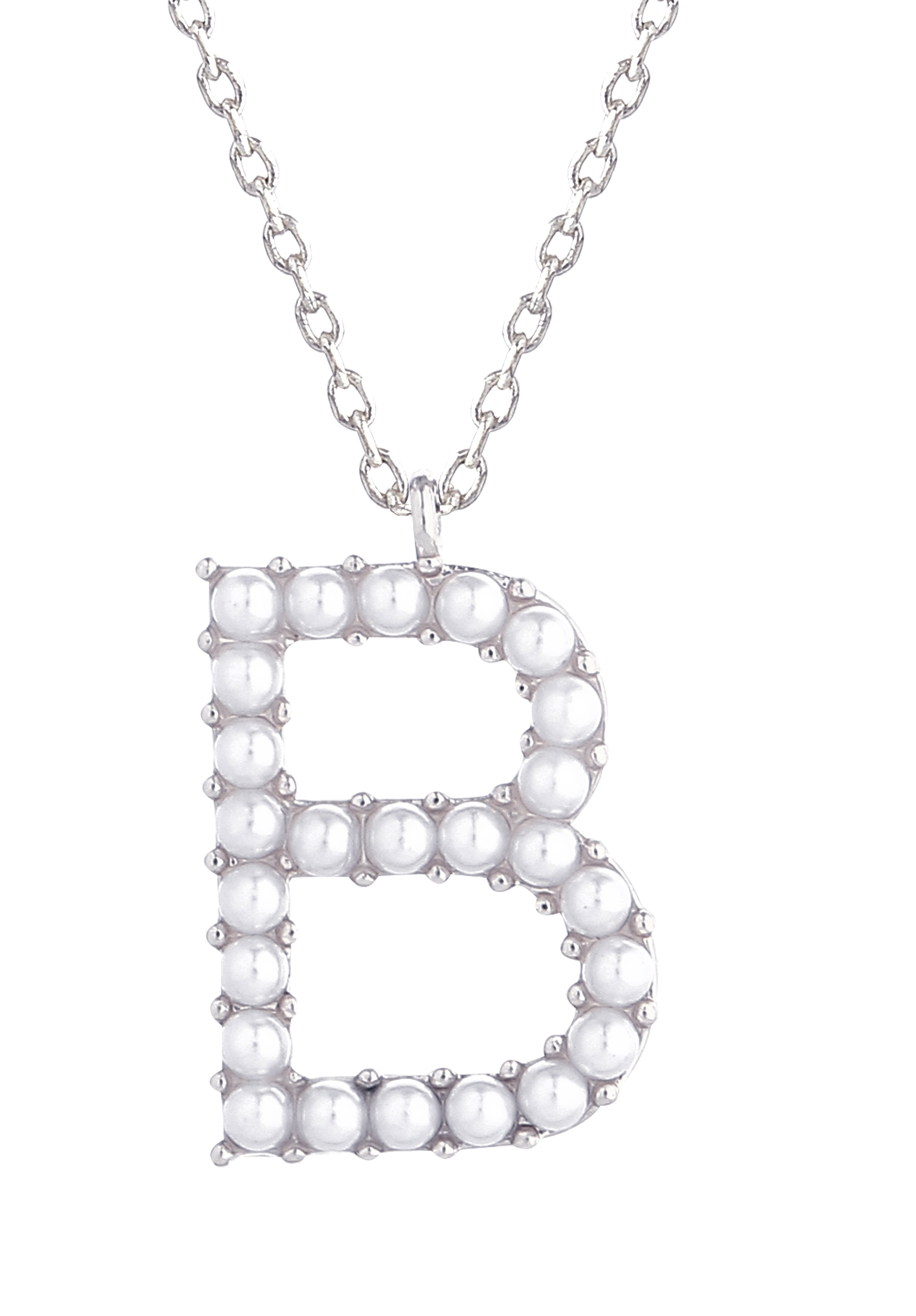 14K Gold Dipped Pearl initial Necklace - Charming Charlie