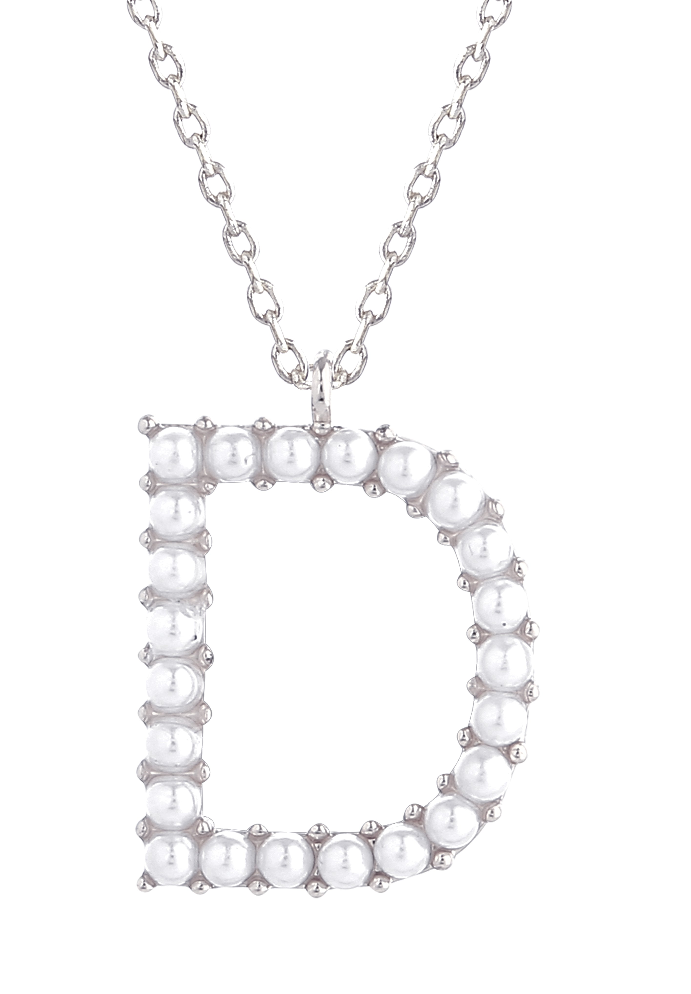 14K Gold Dipped Pearl initial Necklace - Charming Charlie