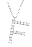 14K Gold Dipped Pearl initial Necklace - Charming Charlie