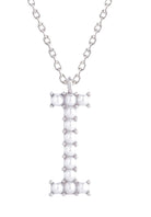 14K Gold Dipped Pearl initial Necklace - Charming Charlie