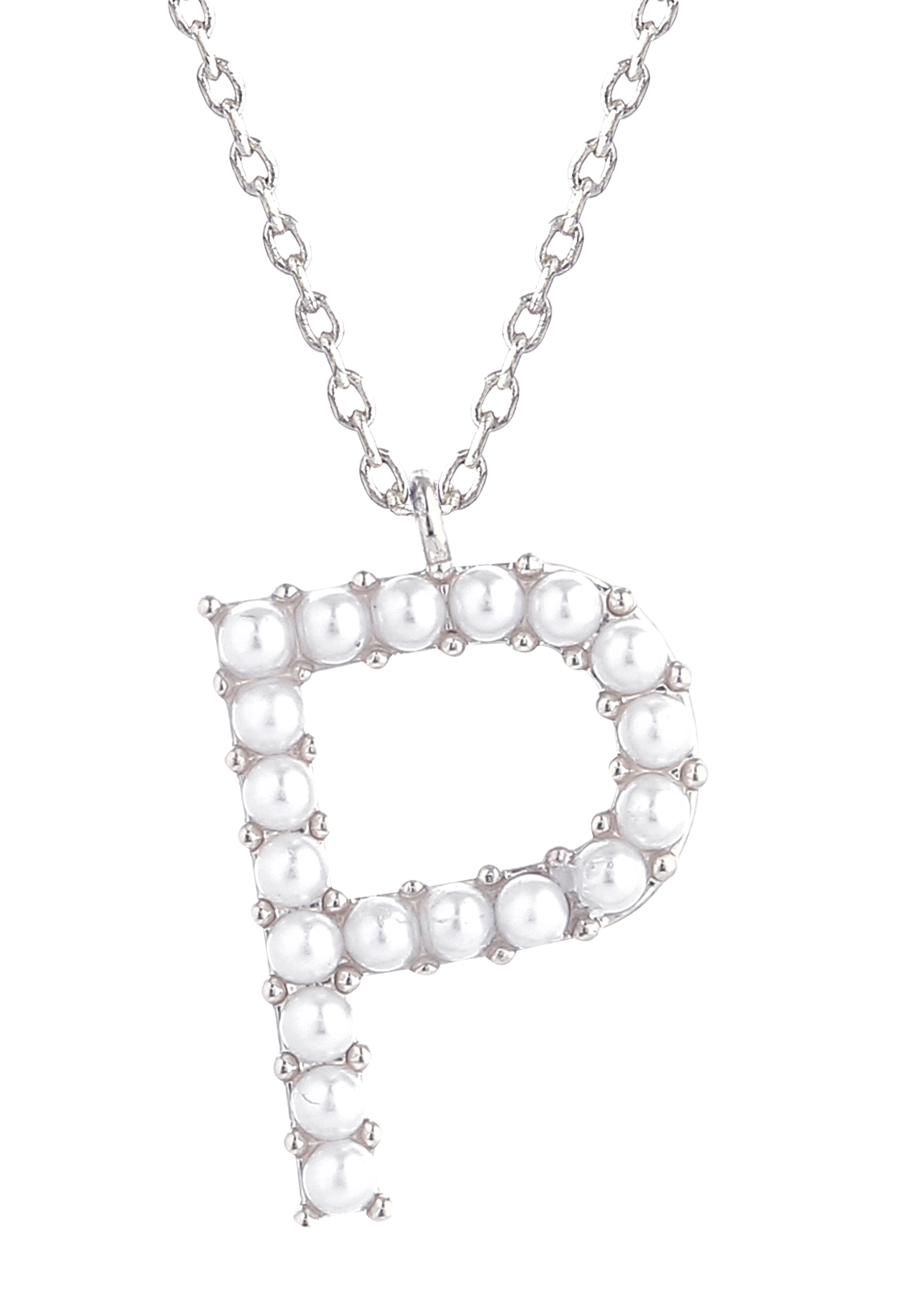 14K Gold Dipped Pearl initial Necklace - Charming Charlie