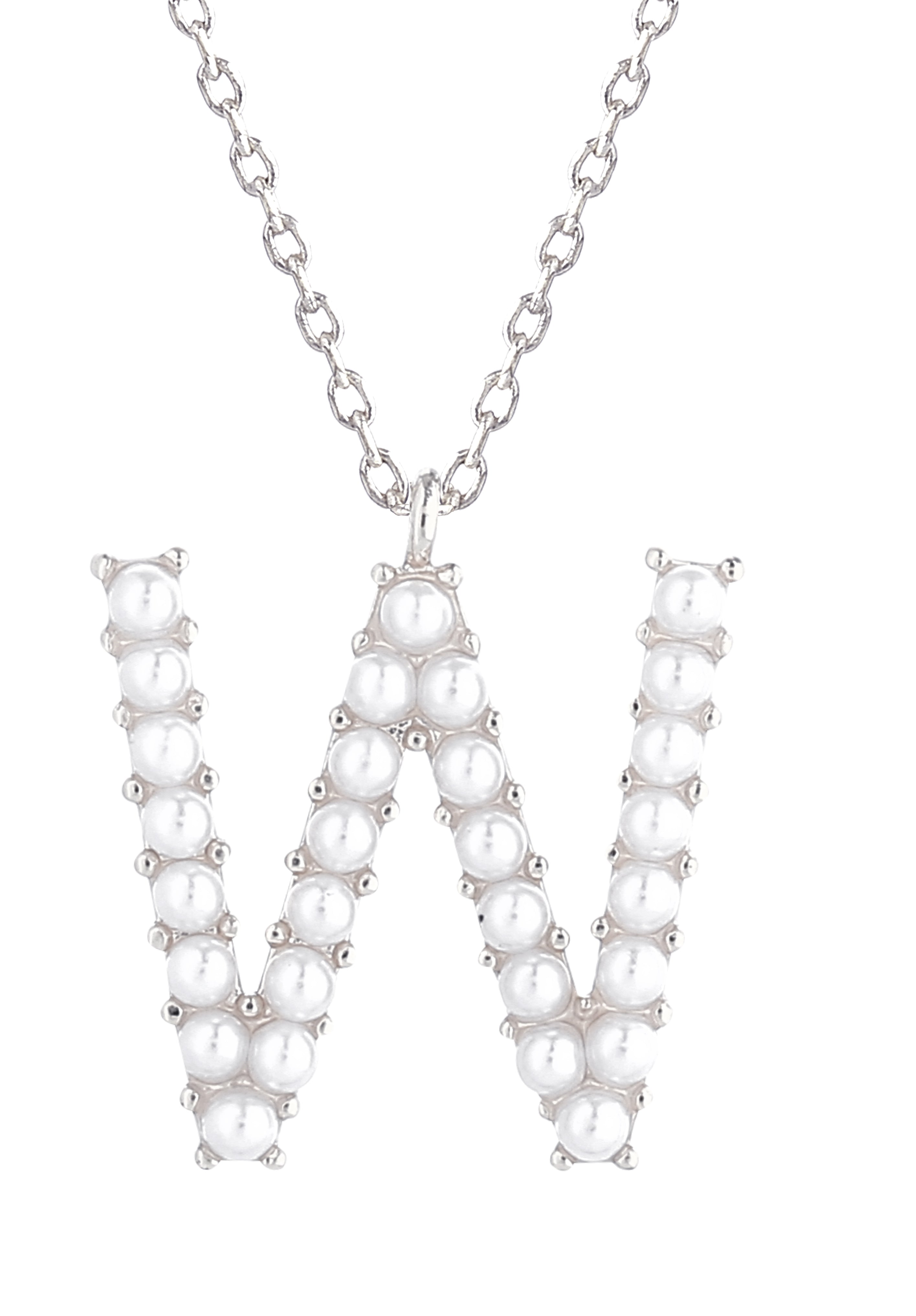 14K Gold Dipped Pearl initial Necklace - Charming Charlie