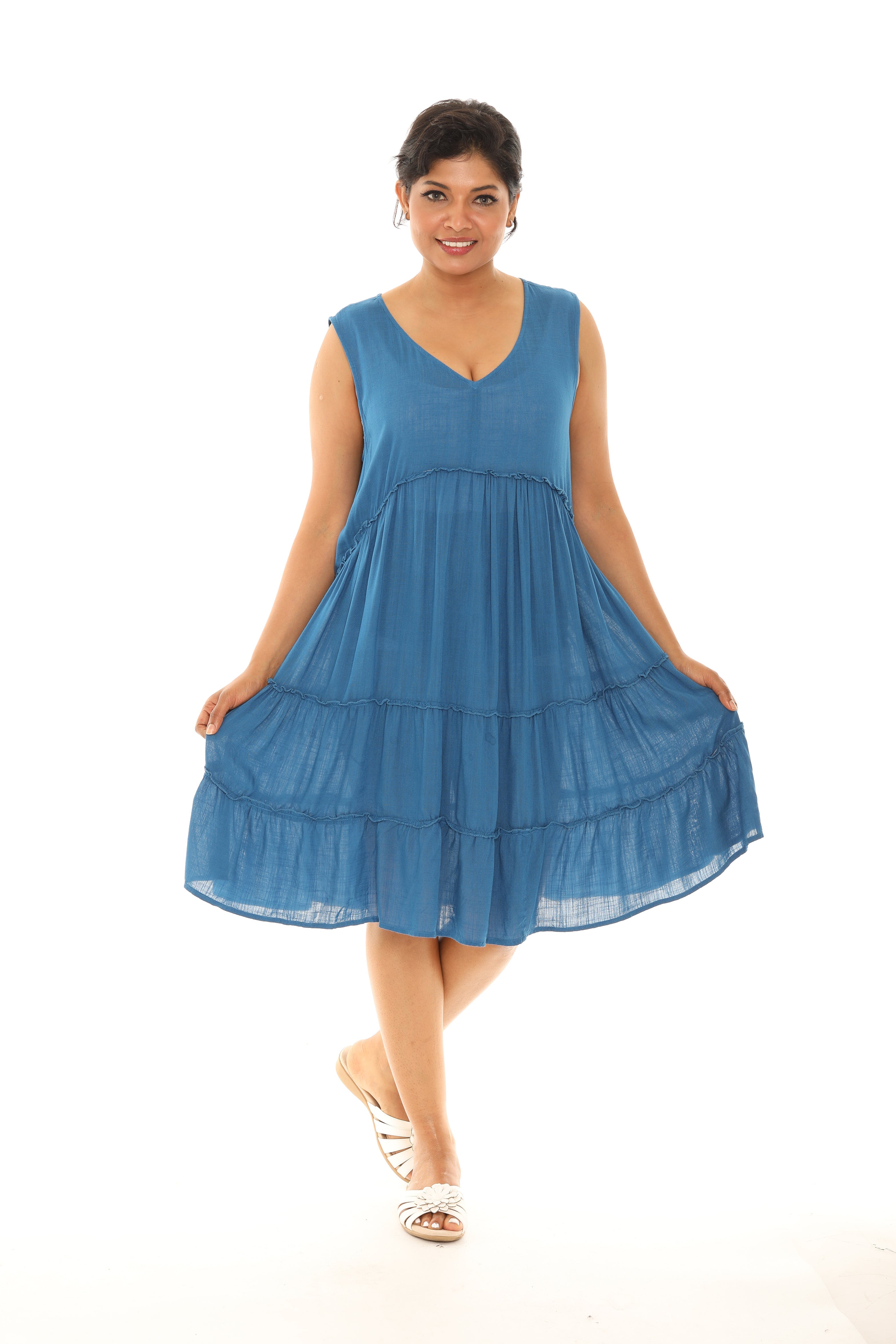 Cotton Crepe Spring Dresses