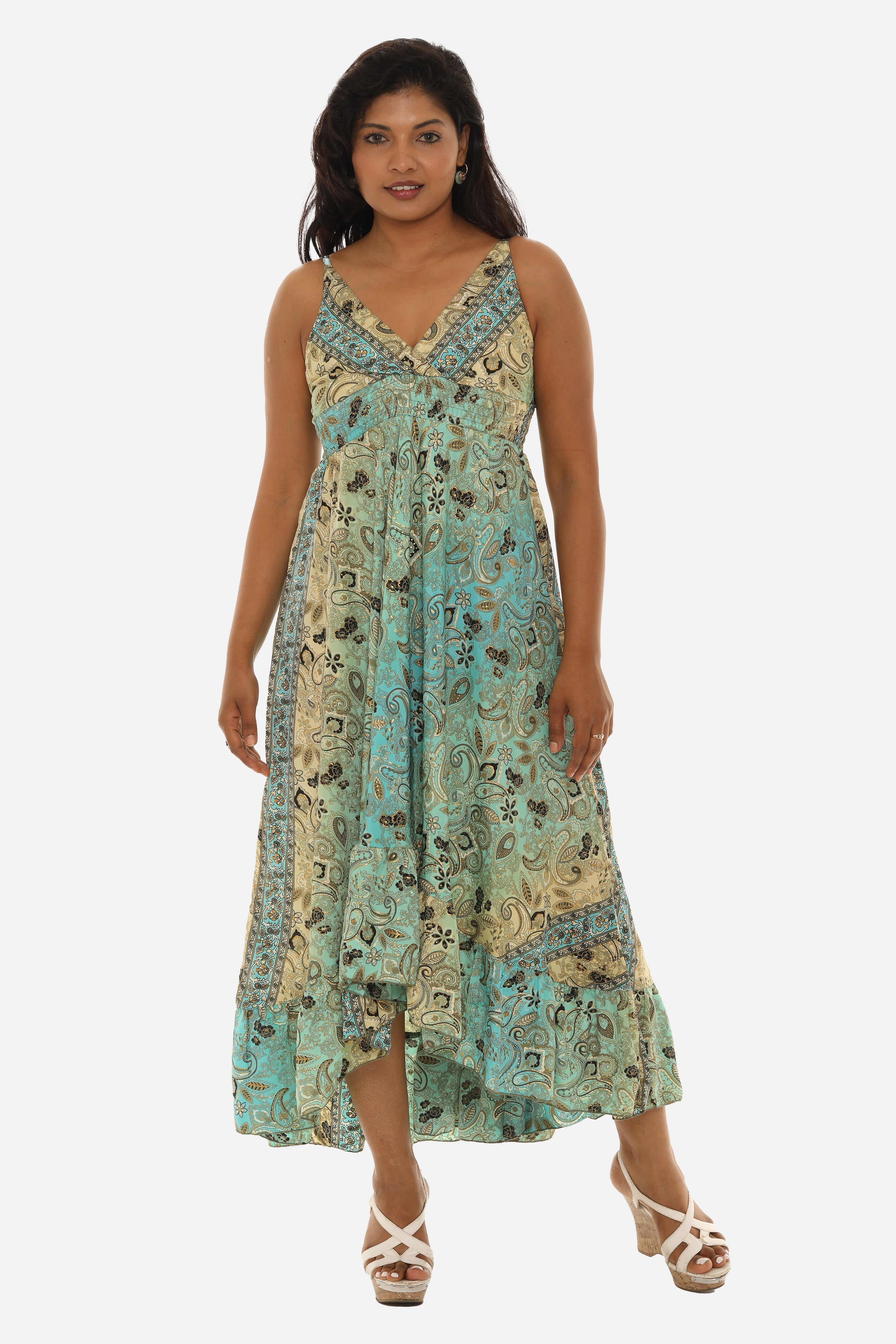 Halter Ring Long Dress