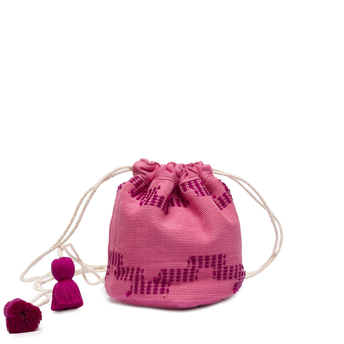 Hermelinda Handwoven Crossbody Pitaya