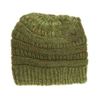 Sage Flecked Ombre CC Beanie Tail offers expert craftsmanship with its soft, flecked yarn that creates a subtle ombre effect. Designed to comfortably fit all head sizes, this beanie tail provides warmth while allowing the perfect ponytail or bun to peek through, combining practicality with style. Ideal for cooler days, it’s a functional accessory that seamlessly blends comfort with a modern, casual look. 