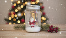 Santa Snow Globe in a Festive Jar - Charming Charlie