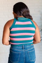 Scholarly Pursuits Knit Striped Tank - Charming Charlie
