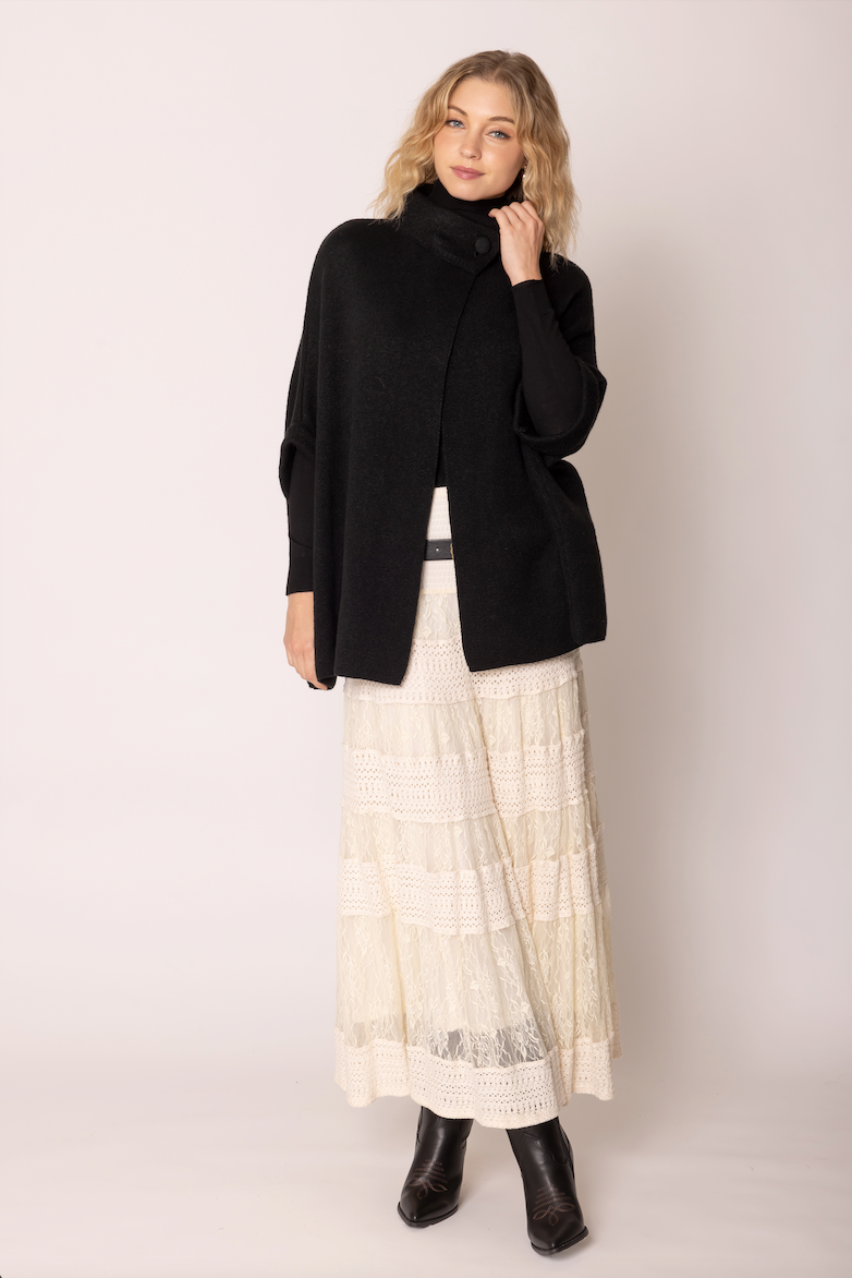 Neck Button Cardigan - Charming Charlie