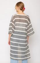 Stripe Crochet Cardigan - Charming Charlie