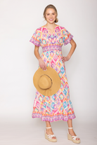 Tile Print Dress - Charming Charlie