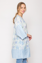 Floral Print Poncho - Charming Charlie