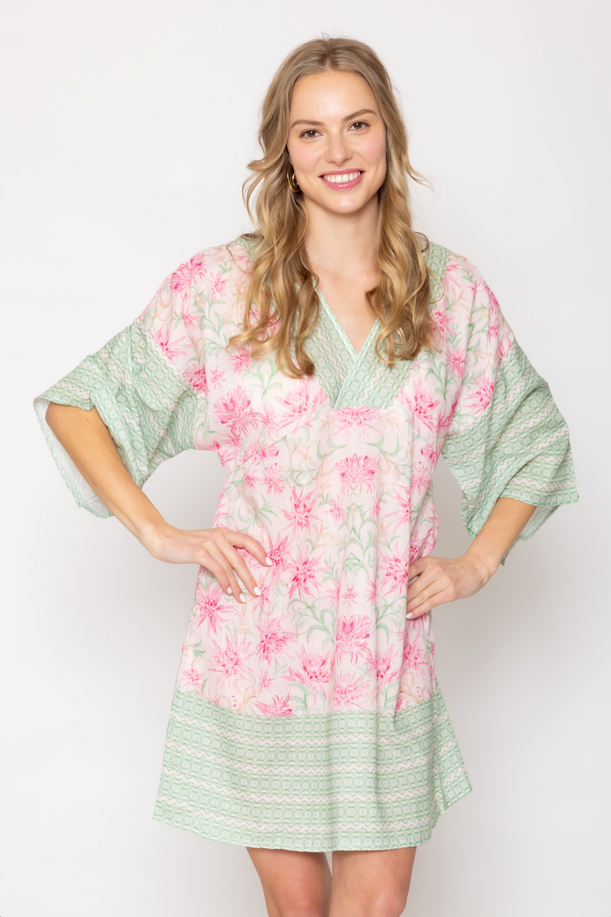 Floral Print Poncho - Charming Charlie