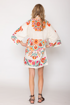 Floral Boho Print Poncho - Charming Charlie