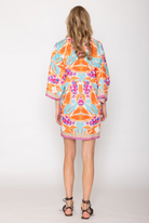Tropical Print Poncho - Charming Charlie