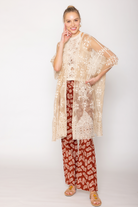 Flower Lace Kimono - Charming Charlie
