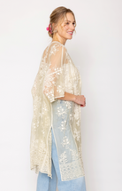 Flower Lace Kimono - Charming Charlie