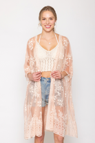 Flower Lace Kimono - Charming Charlie