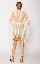Lurex Tassel Kimono - Charming Charlie