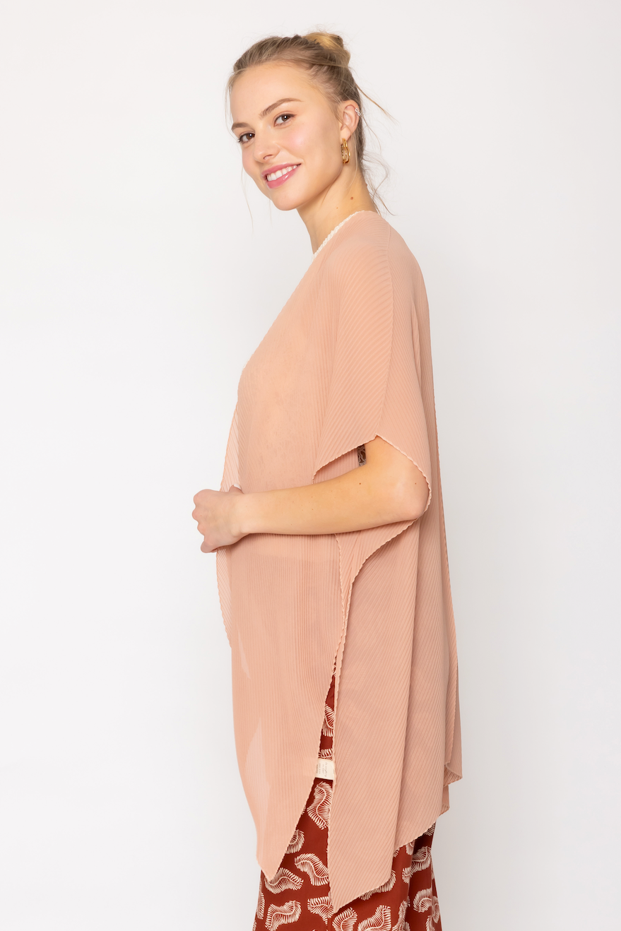 Solid Chiffon Ruana - Charming Charlie