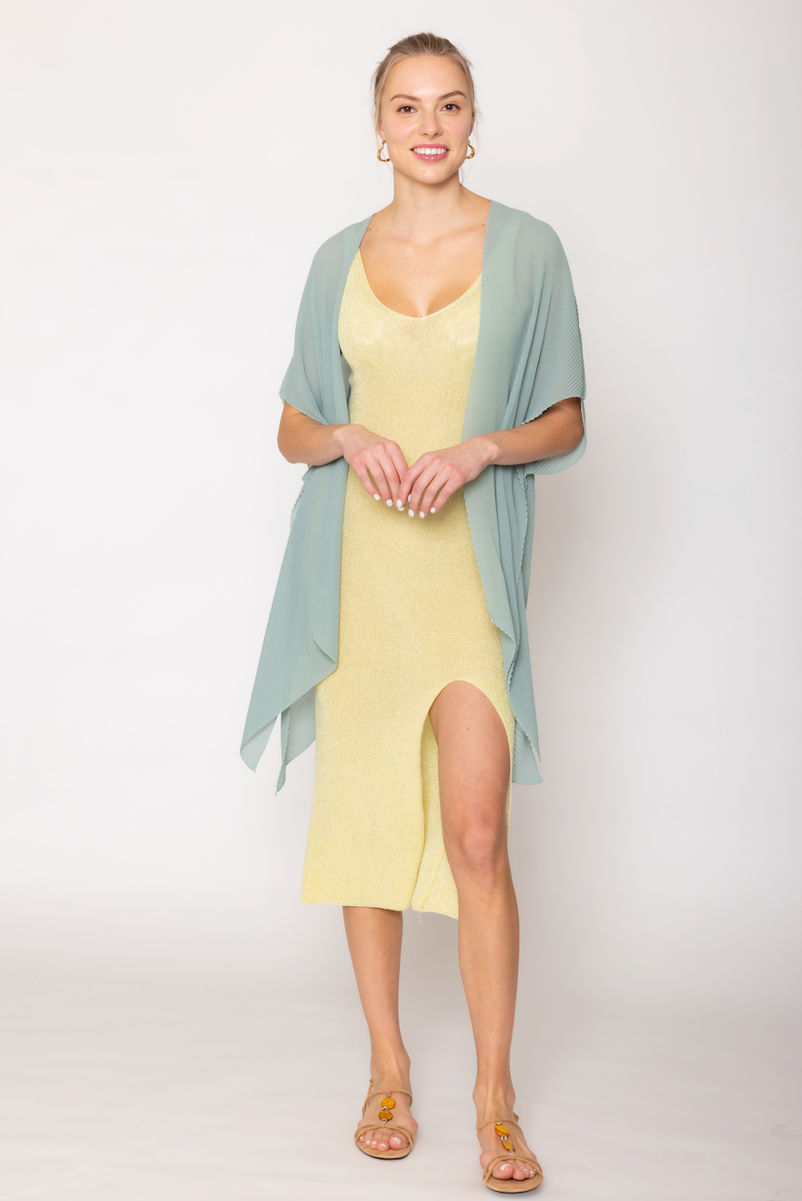 Solid Chiffon Ruana - Charming Charlie