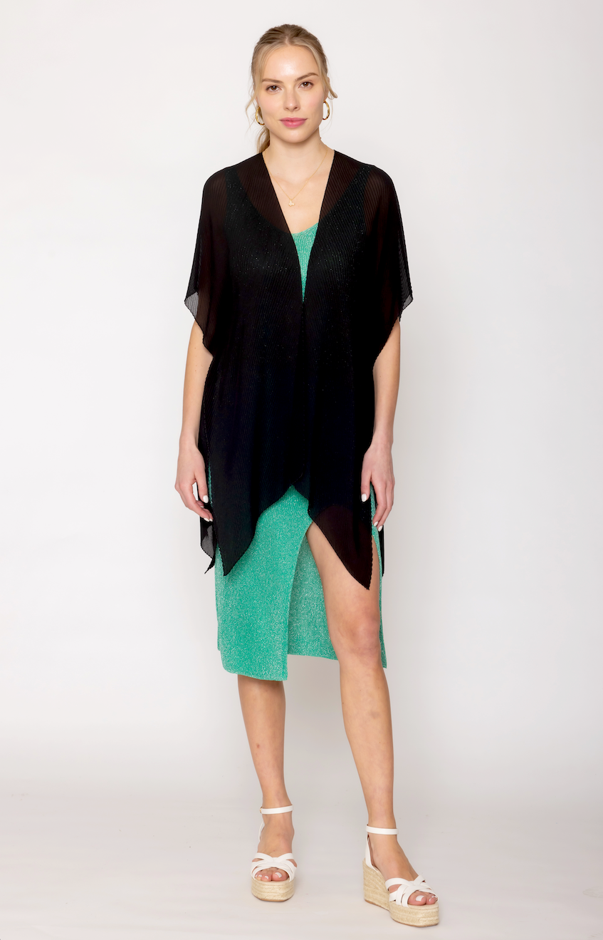Solid Chiffon Ruana - Charming Charlie