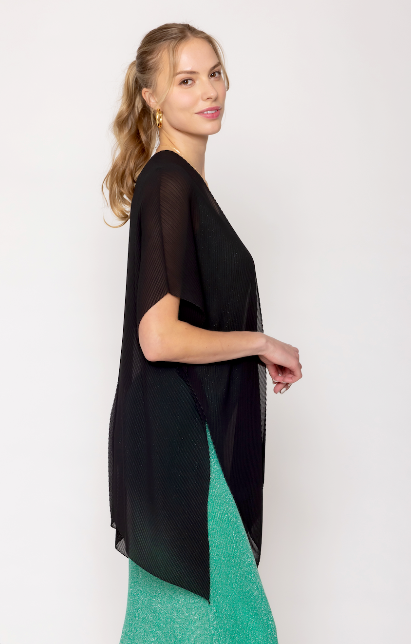 Solid Chiffon Ruana - Charming Charlie