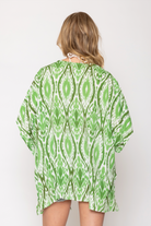Cinch Front Ikat Poncho - Charming Charlie