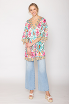 Ikat Print Poncho - Charming Charlie