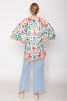 Ikat Print Poncho - Charming Charlie